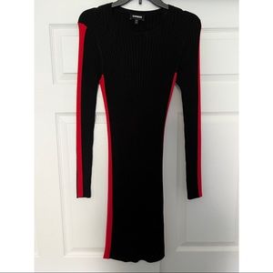 EXPRESS Womens Long-sleeve Dress, US Size Small